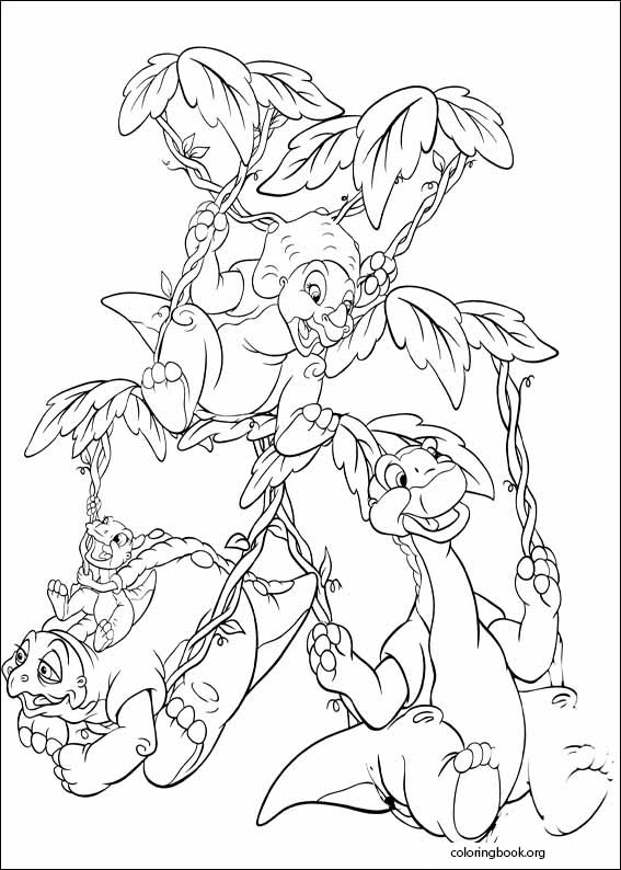 The Land Before Time coloring page (008)