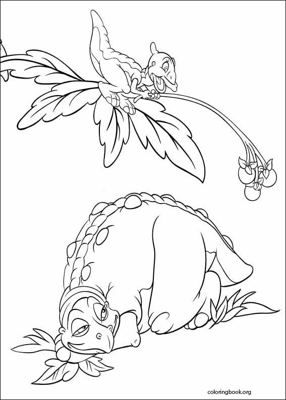 The Land Before Time coloring page (010)
