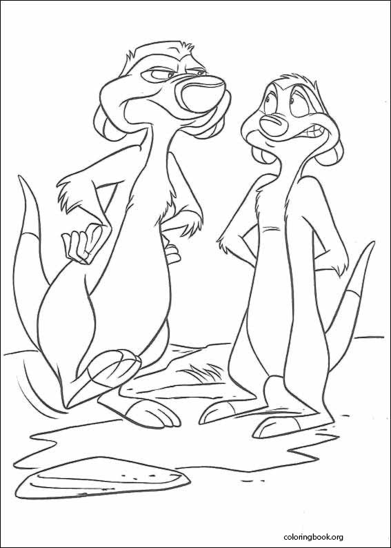 The Lion King 3 coloring page (002)