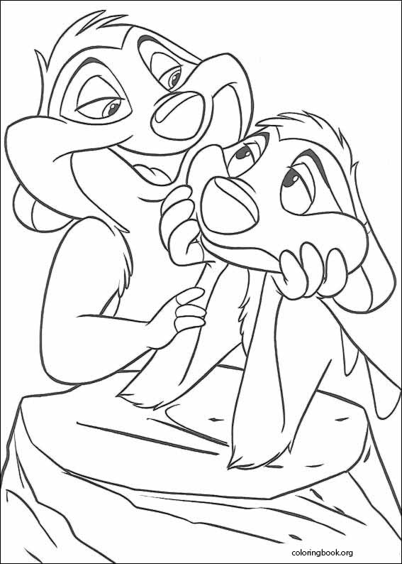 The Lion King 3 coloring page (003)