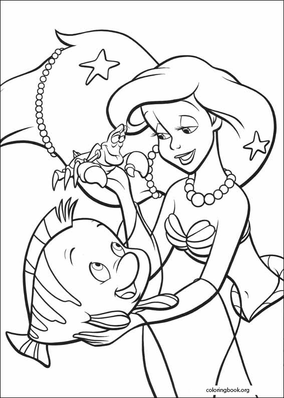 The Little Mermaid coloring page (002)
