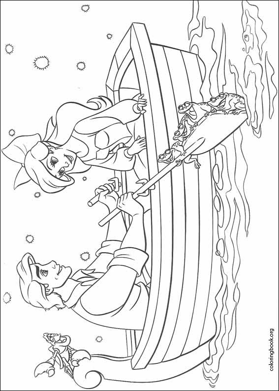 The Little Mermaid coloring page (011)