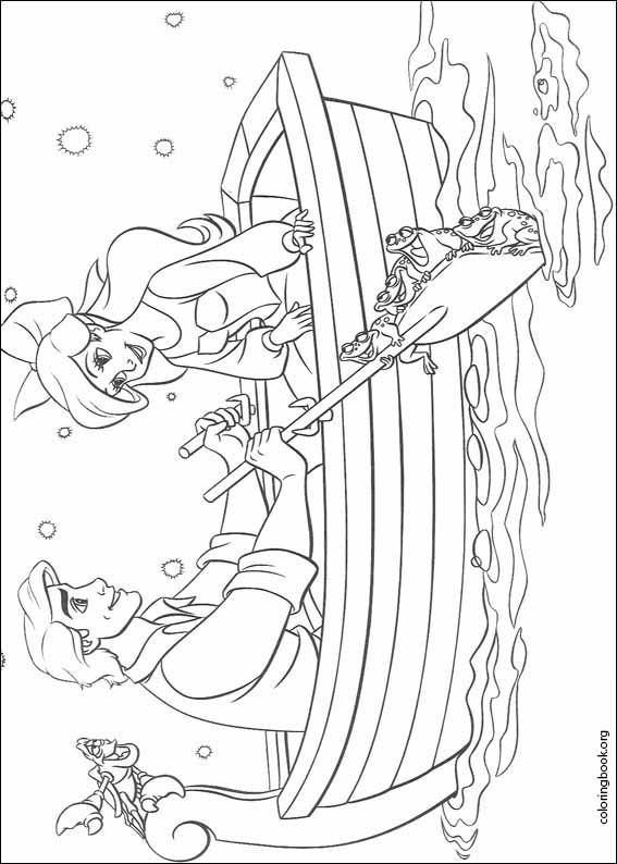 The Little Mermaid coloring page (012)