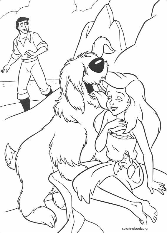 The Little Mermaid coloring page (015)