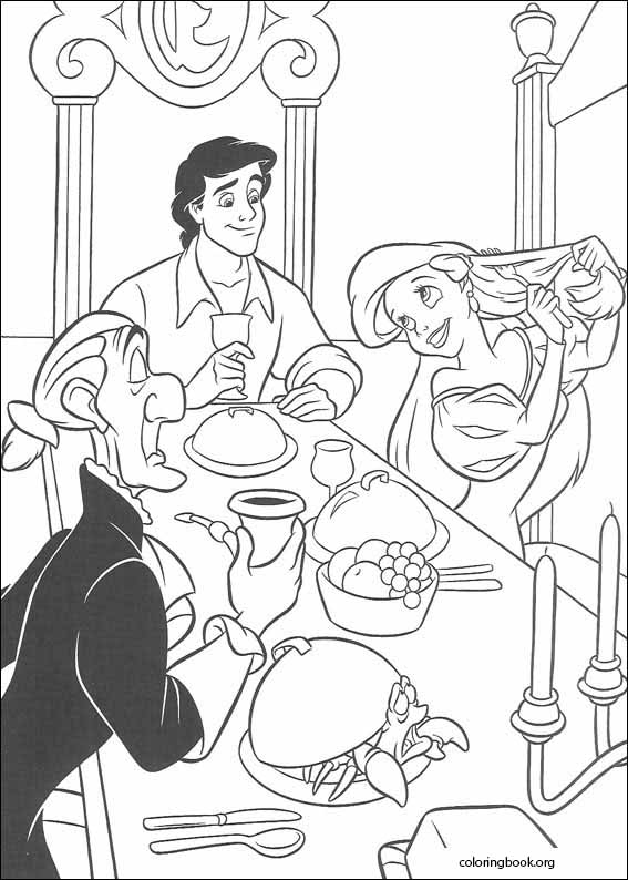 The Little Mermaid coloring page (021)