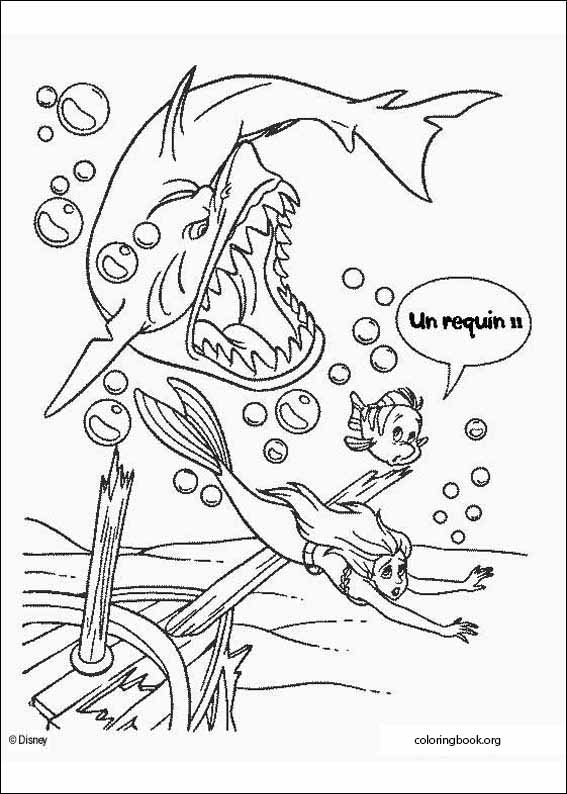 The Little Mermaid coloring page (024)