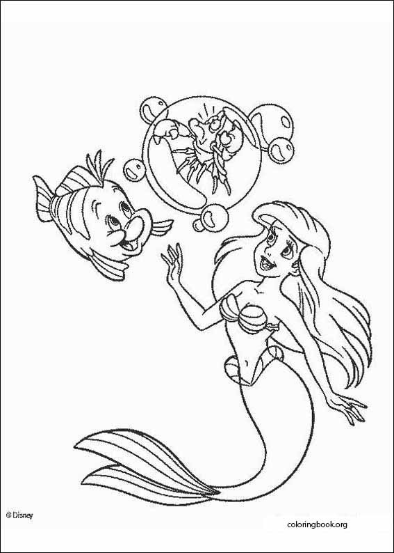 The Little Mermaid coloring page (026)
