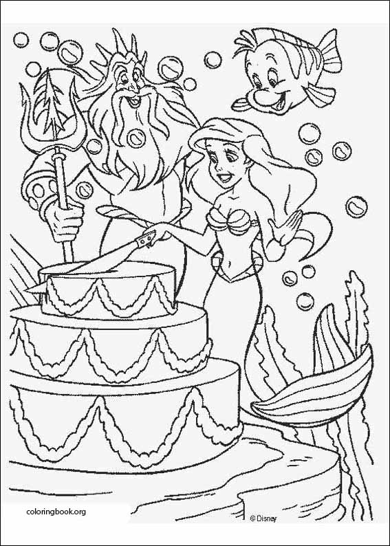 The Little Mermaid coloring page (029)