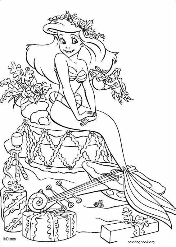 The Little Mermaid coloring page (036)
