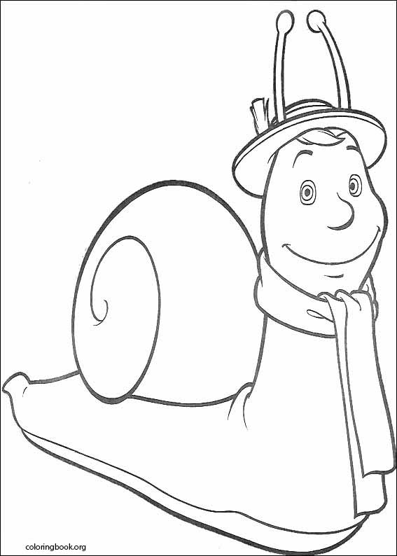 The Magic Roundabout coloring page (014)