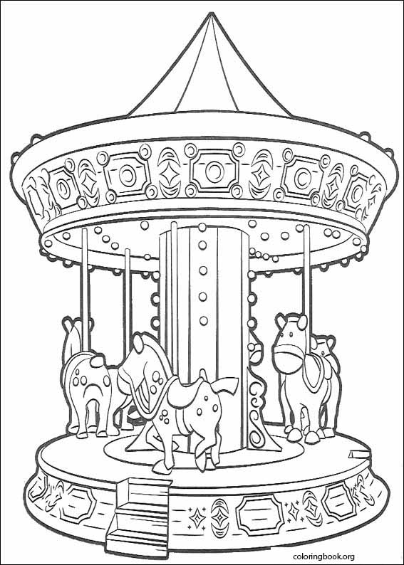 The Magic Roundabout coloring page (015)
