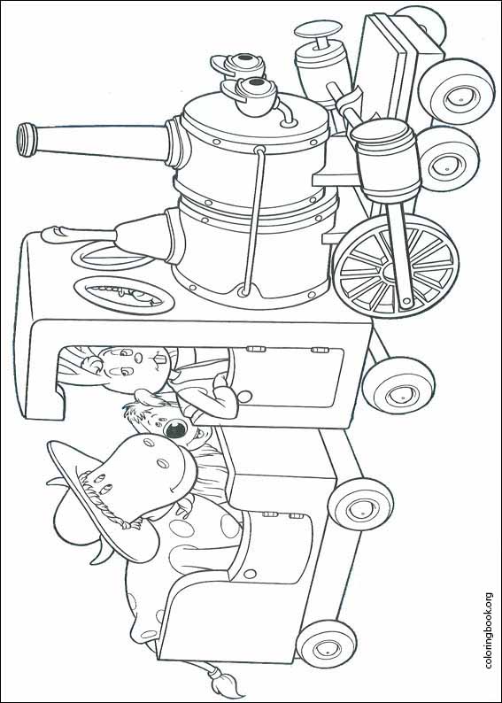 The Magic Roundabout coloring page (027)