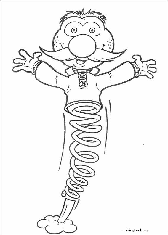 The Magic Roundabout coloring page (034)