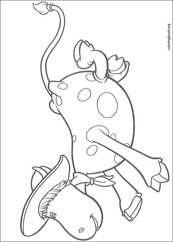 The Magic Roundabout coloring page (036)
