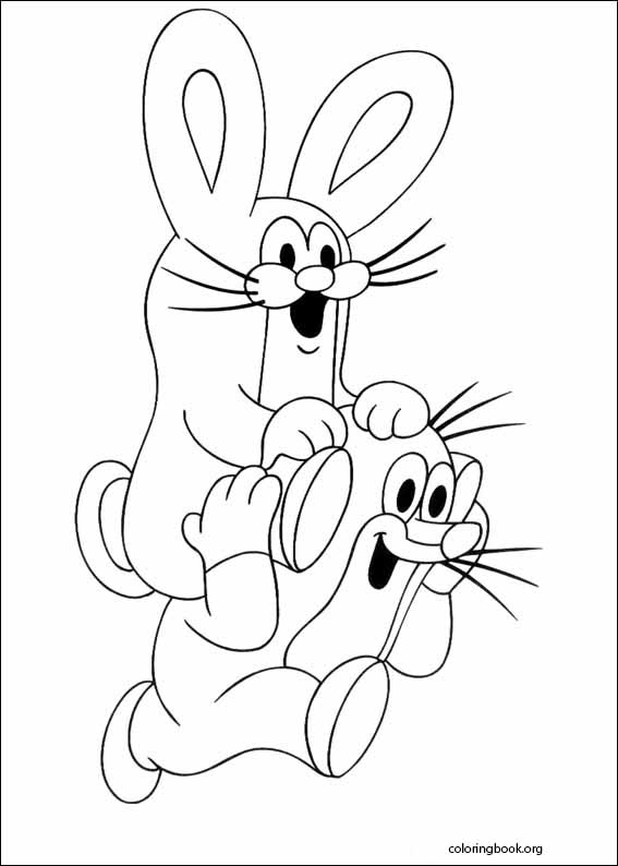 The Mole coloring page (011)