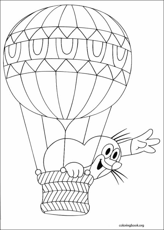 The Mole coloring page (014)