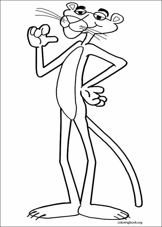 The Pink Panther coloring page (006)