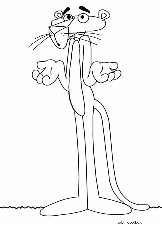 The Pink Panther coloring page (010)