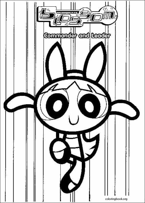 The Powerpuff Girls coloring page (009)