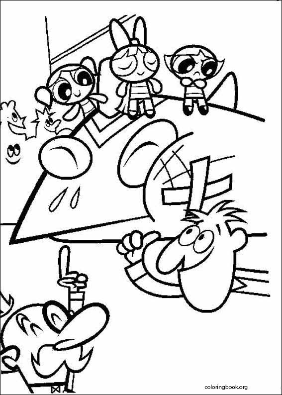 The Powerpuff Girls coloring page (010)