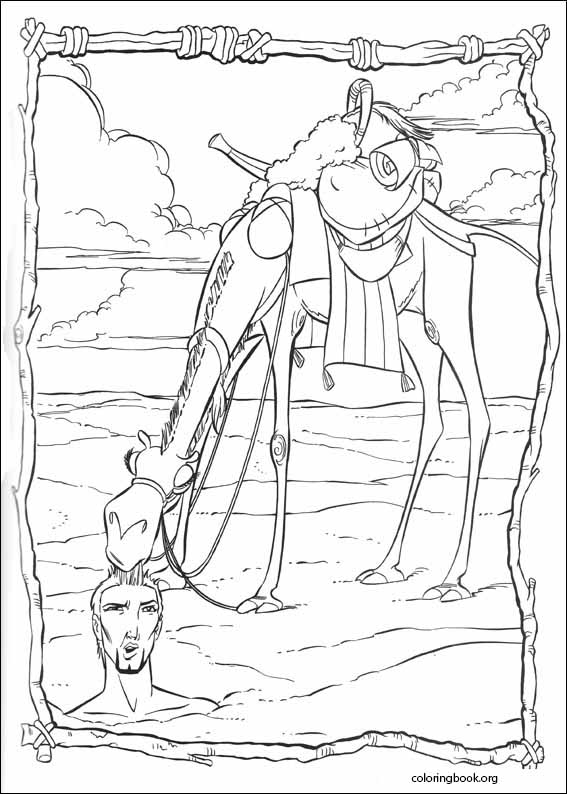 The Prince Of Egypt coloring page (011)