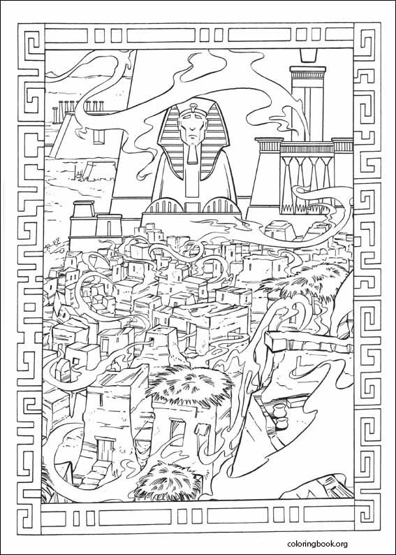 The Prince Of Egypt coloring page (029)