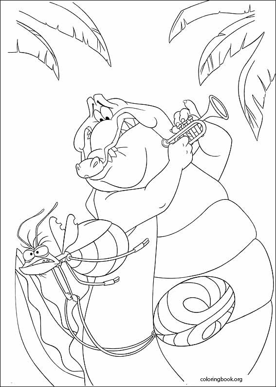The Princess And The Frog coloring page (004)
