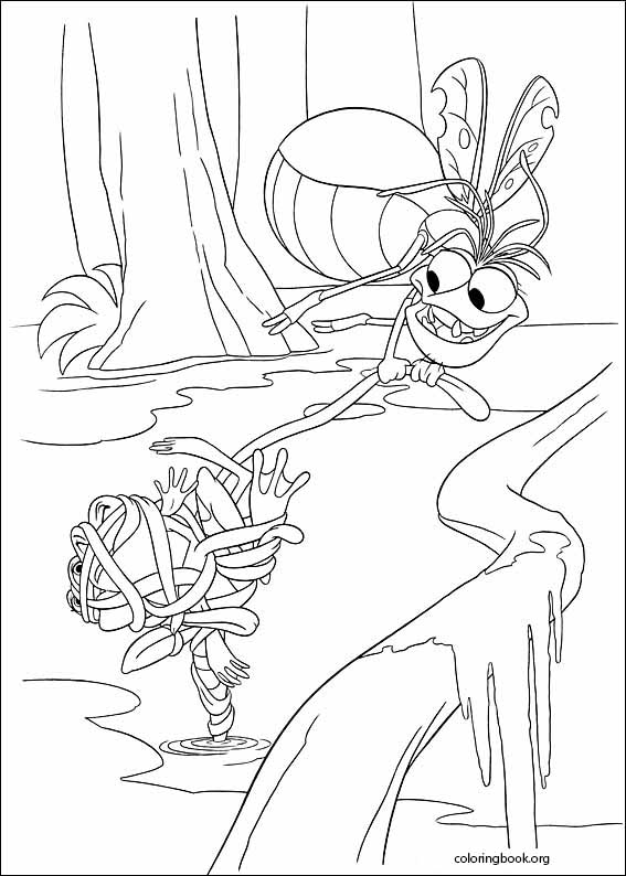 The Princess And The Frog coloring page (008)