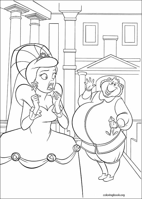 The Princess And The Frog coloring page (010)