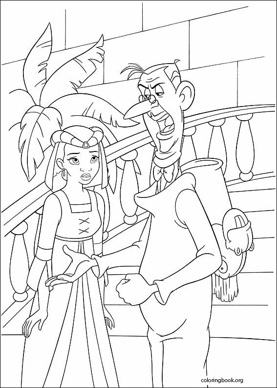 The Princess And The Frog coloring page (028)