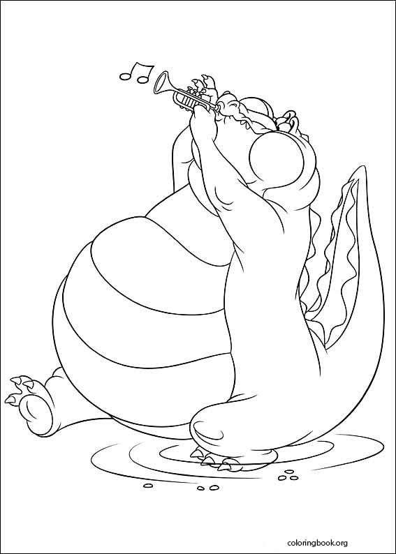 The Princess And The Frog coloring page (033)