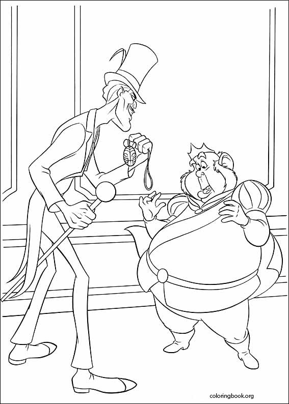 The Princess And The Frog coloring page (041)