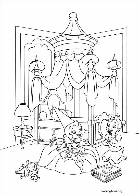 The Princess And The Frog coloring page (045)