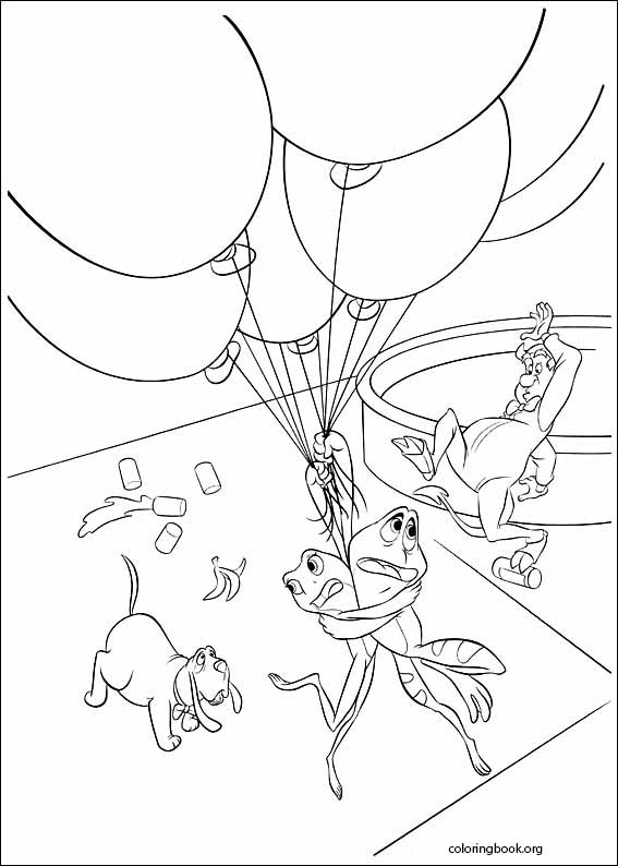 The Princess And The Frog coloring page (047)