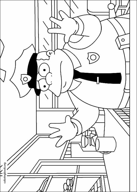 The Simpsons coloring page (003)