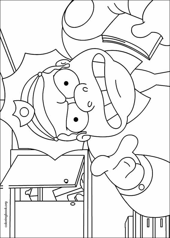 The Simpsons coloring page (007)