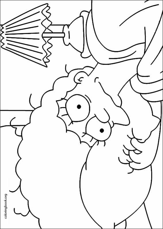 The Simpsons coloring page (011)