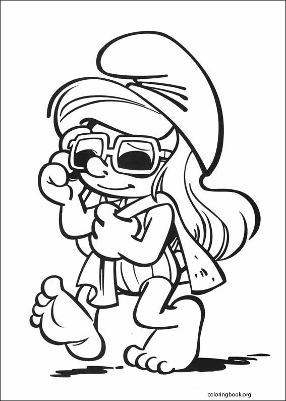 The Smurfs coloring page (005)