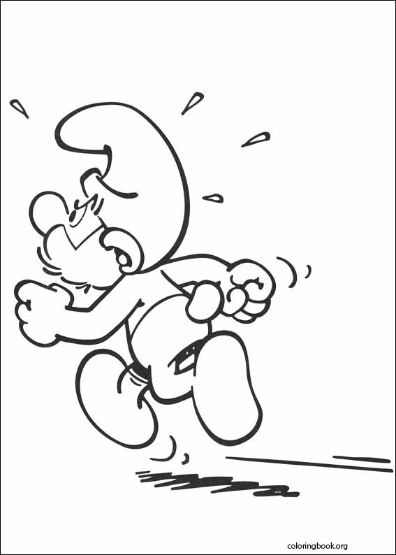 The Smurfs coloring page (025)