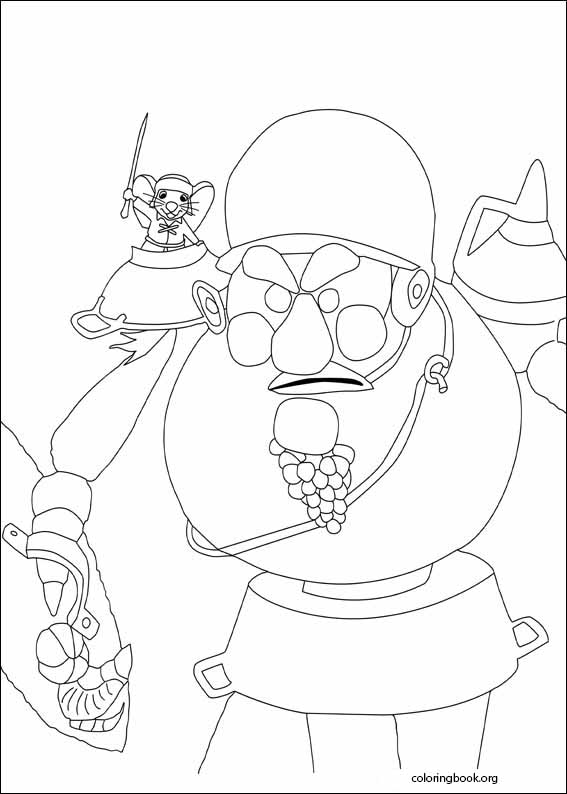 The Tale Of Despereaux coloring page (001)