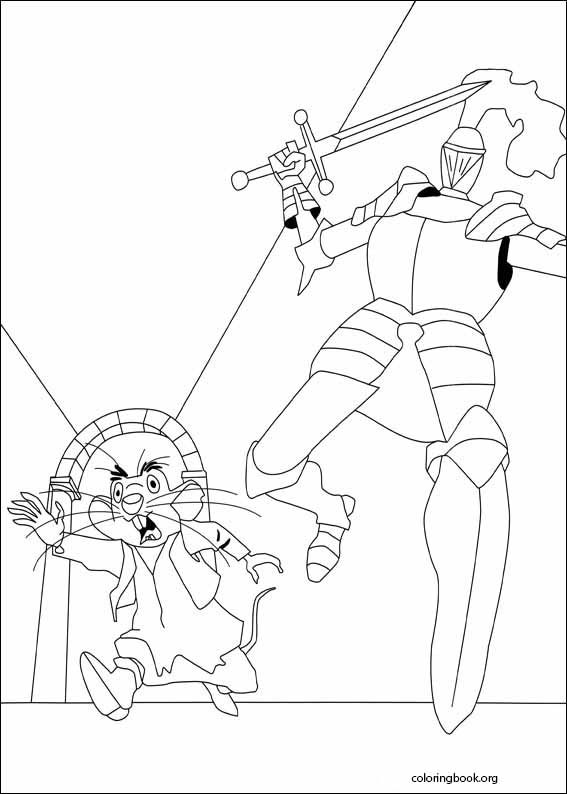 The Tale Of Despereaux coloring page (011)