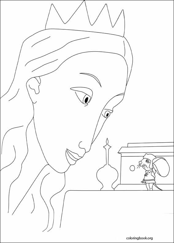 The Tale Of Despereaux coloring page (019)
