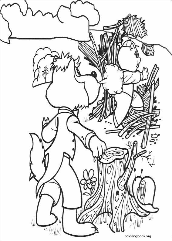 The Three Little Pigs coloring page (006)