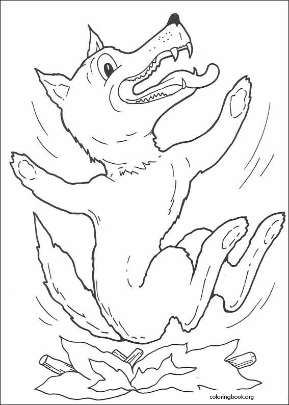 The Three Little Pigs coloring page (018)