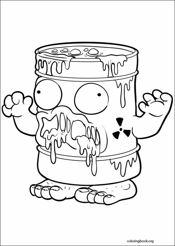 The Trash Pack coloring page (001)