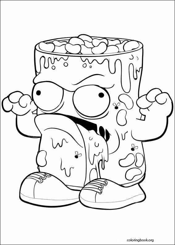 The Trash Pack coloring page (019)