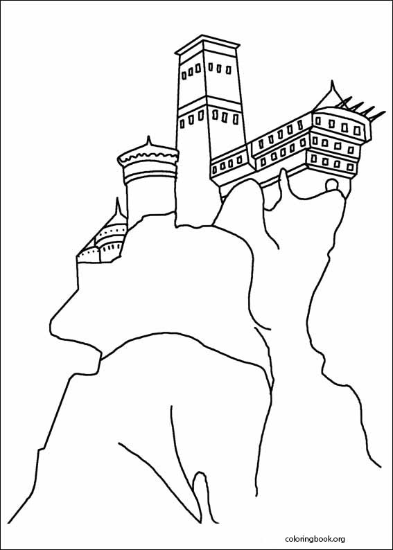 The True Story Of Puss'N Boots coloring page (002)