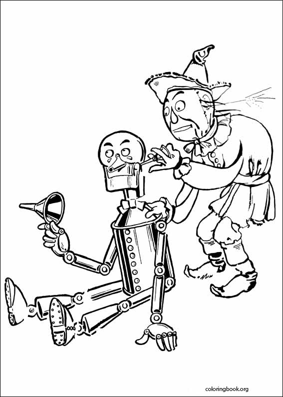 The Wizard Of Oz coloring page (007)