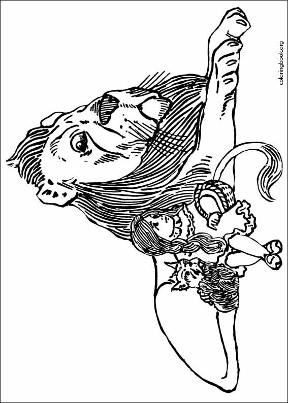 The Wizard Of Oz coloring page (010)