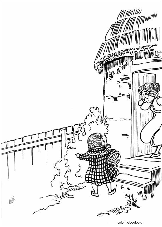 The Wizard Of Oz coloring page (018)